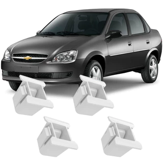 Kit 4 Buchas Presilhas Grampos Para Fixação Farol Classic 2011 2012 2013 2014 2015 2016
