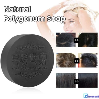 Promover o crescimento do cabelo e evitar a perda de cabelo Sabão Polygonum Multiflorum Shampoo Sabão Essência Freesoull