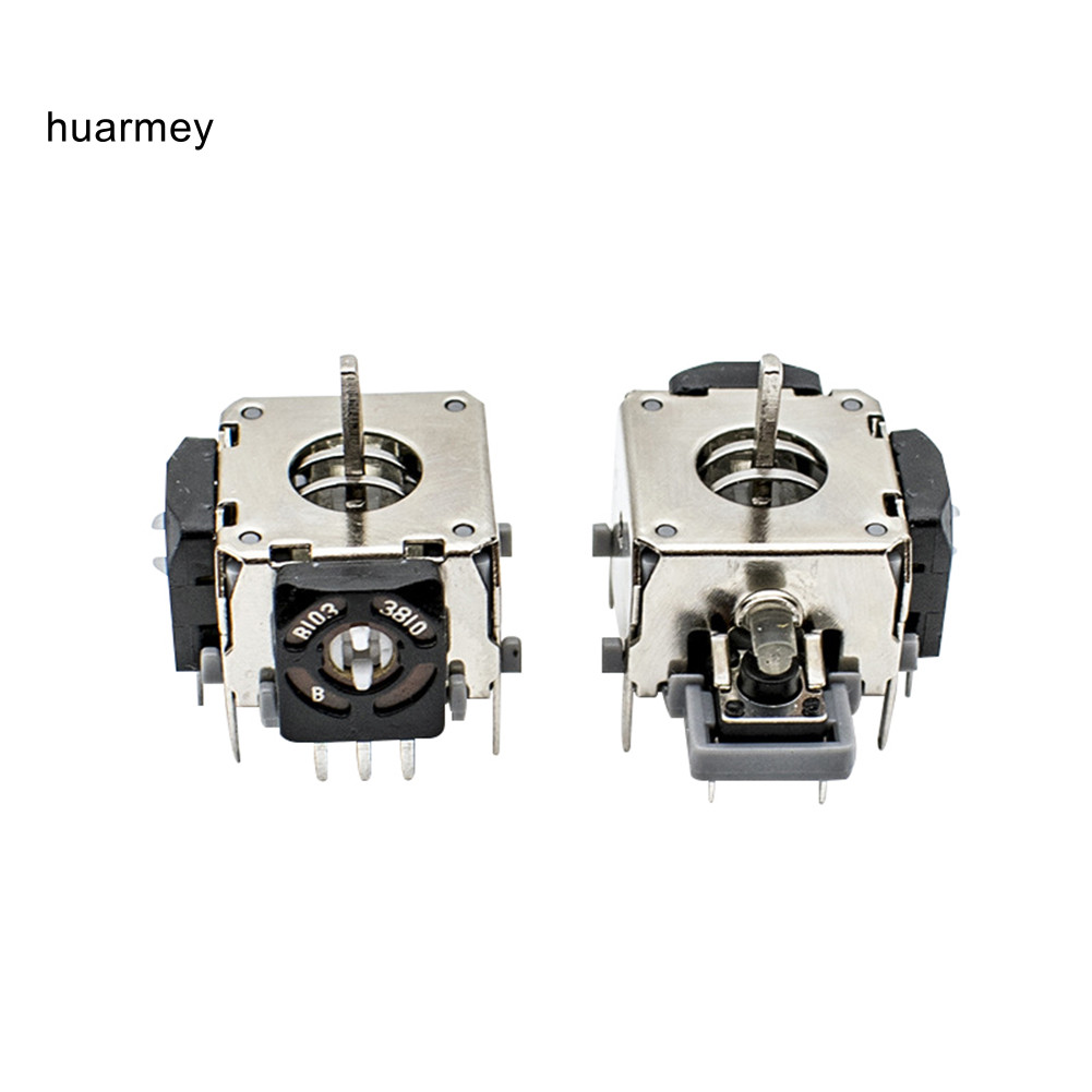 HUARMEY 2Pcs Substituição Gamepad Thumb Stick Joystick Analógico Para O Controlador De Jogos PS3