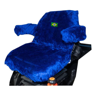Capa Para Banco Trator E Colheitadeira Universal (bordada) em Oferta na Shopee