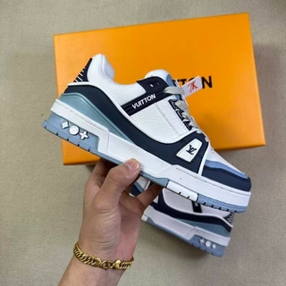LV Novos Sapatos Esportivos Casuais De Casal De Em Três Cores (Sem Caixa)