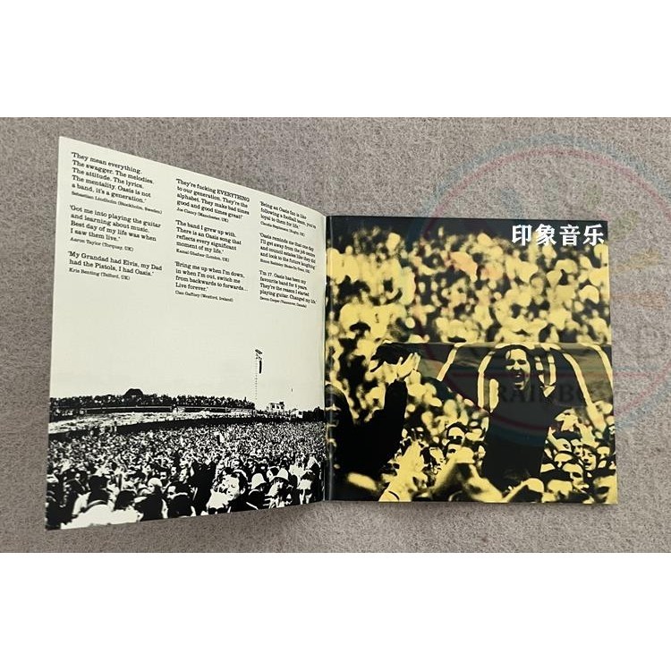 Original Oasis Time Flies 1994-2009 2Disc Album [Lacrado] Brand
