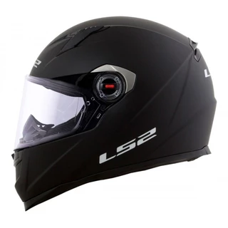 Capacete Moto Fechado Ls2 Ff358 Classic Monocolor Preto Fosco Esportivo C/ Selo Inmetro
