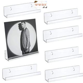 Prateleira De CD WWAX , Suporte Para Discos Acrílicos Criativo De Vinil Montado Na Parede De 4/7/12 Polegadas em Oferta na Shopee