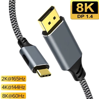 Cabo de Video Tipo C Para Display Port 8K 60Hza 2 Metros