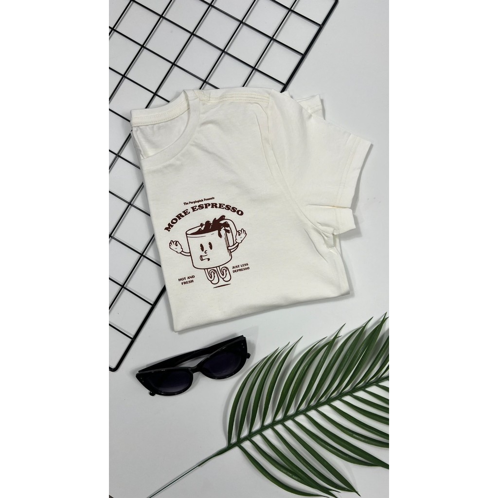 T-shirt Espresso | Shopee Brasil
