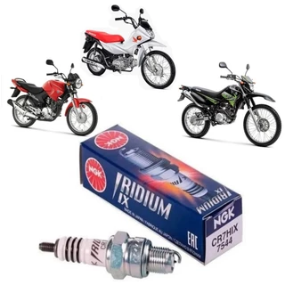 Vela Ignição Iridium Pop 100 2006 2007 2008 2009 Ngk Cr7hix