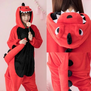 Adultos e Crianças Pijamas de Inverno de Flanela Quente Confortável, Design Animal, — foto 5 — Achou Levou Brasil