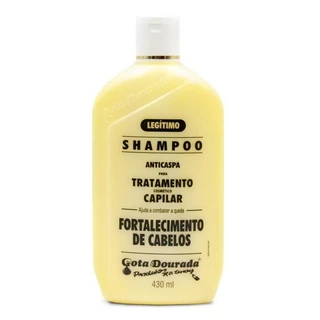 GOTA DOURADA SHAMPOO FORTALECIMENTO DE CABELOS ANTICASPA 430ML