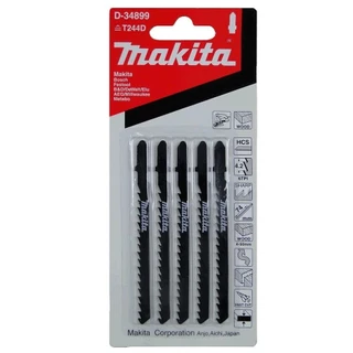Jogo 5 Lâminas para Serra Tico Tico Corte Curvo Madeira D-34899 Makita
