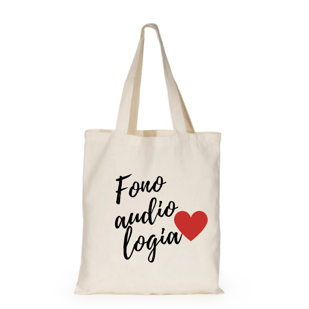 Bolsa Sacola Ecobag Ecológica Personalizada Fonoaudiologia - 100% ...