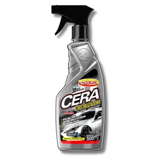 Cera Líquida Cristalizadora Com Carnaúba Cristal Xtreme Wax Luxcar 500mL Limpeza e Brilho