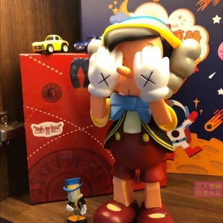 Bonecos de Mand Kaws Pinóquio fazem modelos de bonecas Trending OriginalFake Presente de feriado
