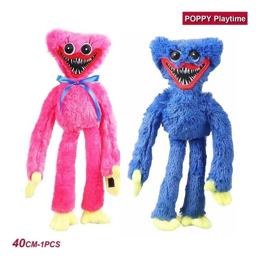 44cm Poppy Playtime Huggy Wuggy Brinquedos De Pelúcia | Shopee Brasil