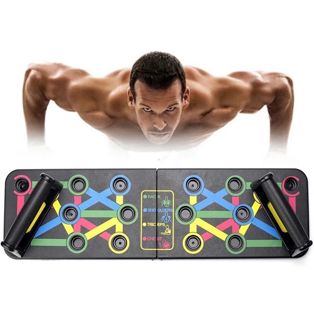 Prancha Apoio Suporte Flexão Braço Ombro Musculação Treino