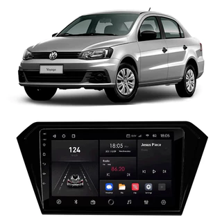 Central Multimidia Android VW Voyage G7 G8 16-22 Tela 9" NAVPRO OCTACORE PRO 3+32GB / 4+64GB / 6+128GB