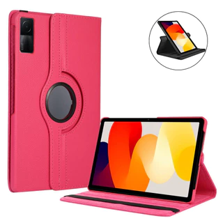 Capa Couro Giratória 360° Compatível Com Tablet Xiaomi Redmi Pad SE 11 Polegadas
