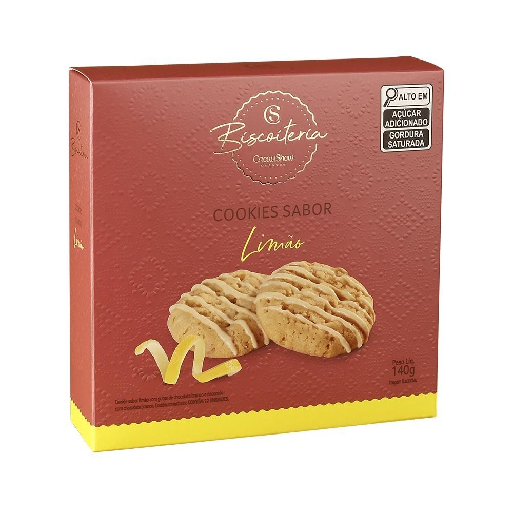Cookies Limão 140g Cacau Show | Shopee Brasil