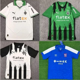 2023/24 Borussia Movengladbach Home Jersey Camisetas De Futebol Masculino