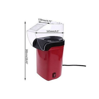 (110V) Pipoqueira Elétrica Ar Quente Máquina Fazer Pipoca Sem Óleo Minijoy - (110v) TOP — foto 4 — Achou Levou Brasil
