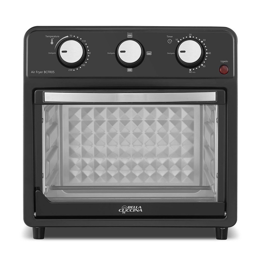 Fritadeira Elétrica Air Fryer Britânia Bella Cuccina BCFR05 Preta - 127V