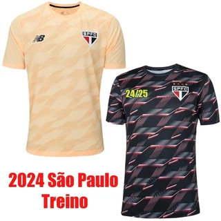 24/25 Sao Paulo paulo Treino Camisa Camisa Masculina De Treino De Futebol