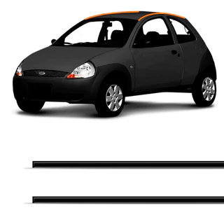 Par Friso De Teto Borracha Ford Ka G1 2 portas 1996 1997 1998 1999 2000 2001 2002 2003 2004 2005 2006 2007