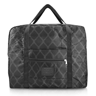 Bolsa de Viagem Dobrável Retangular Estampa Listrada Jacki Design