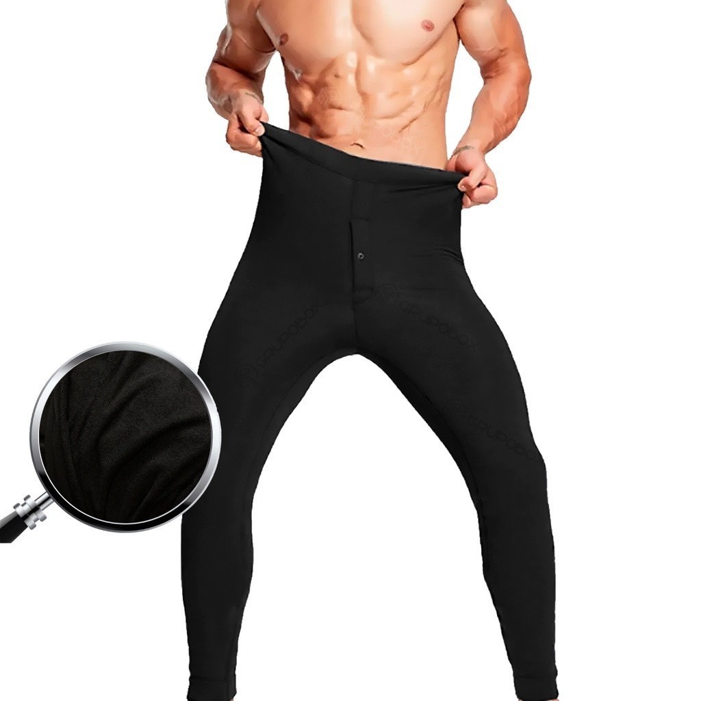 Meia Calça Fio 80 Masculina Adulto Outono Inverno