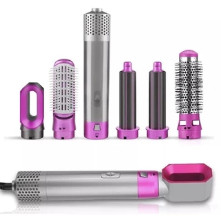 Escova 5 em 1 Secador, Pente, Modelador, Aumenta volume Profissional Su