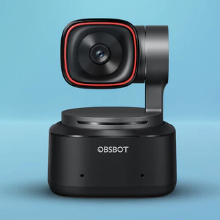 OBSBOT Tiny 2 AI-Powered PTZ 4K Webcam 1/1.5" CMOS Foco 4X mais rápido USB 3.0 Transmissão de dados 10x mais rápida Controle de voz Duty Free - Em estoque