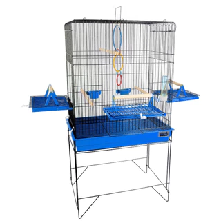 Viveiro Pássaros Aves Confort Triplex Qualidade Segurança JelPlast Pet Piu