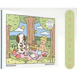 Dias Quentes  - Livro De Colorir Primavera/verão Por Bobbie Goods em Oferta na Shopee