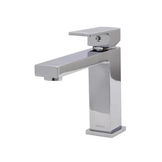 Torneira para Banheiro Misturador Monocomando Purangi Baixa Pingoo - Prata em Oferta na Shopee