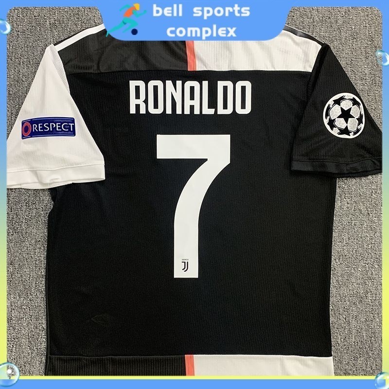 ⭐ [Camisa retro Juventus 1920 Em Casa Serie A Champions League # 7 Fatos De Futebol Ronaldo Esportivos QUIW