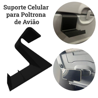 Suporte Para Celular Para Poltrona De Avião Apoio Viagem Assistir