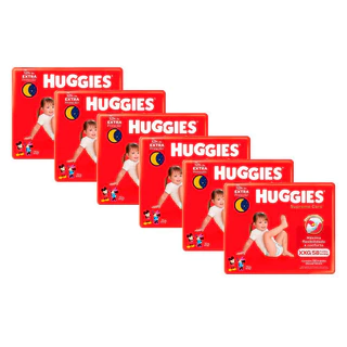Fralda Descartável Infantil Huggies Supreme Care XXG 348 Unidades