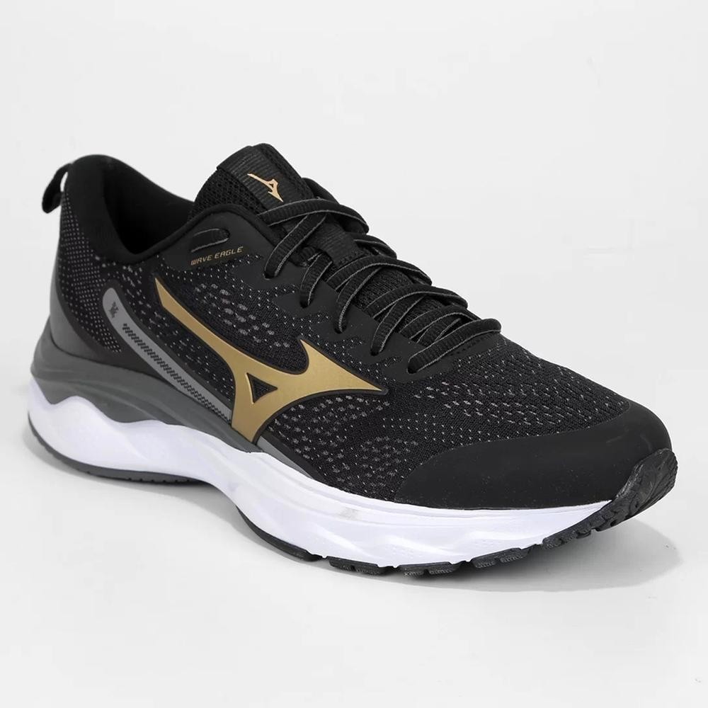 Tenis fashion mizuno de couro masculino