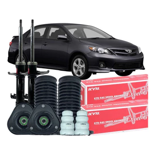 Par Amortecedor Batente Coxim Dianteiro Corolla 2009 Á 2014 em Oferta na Shopee