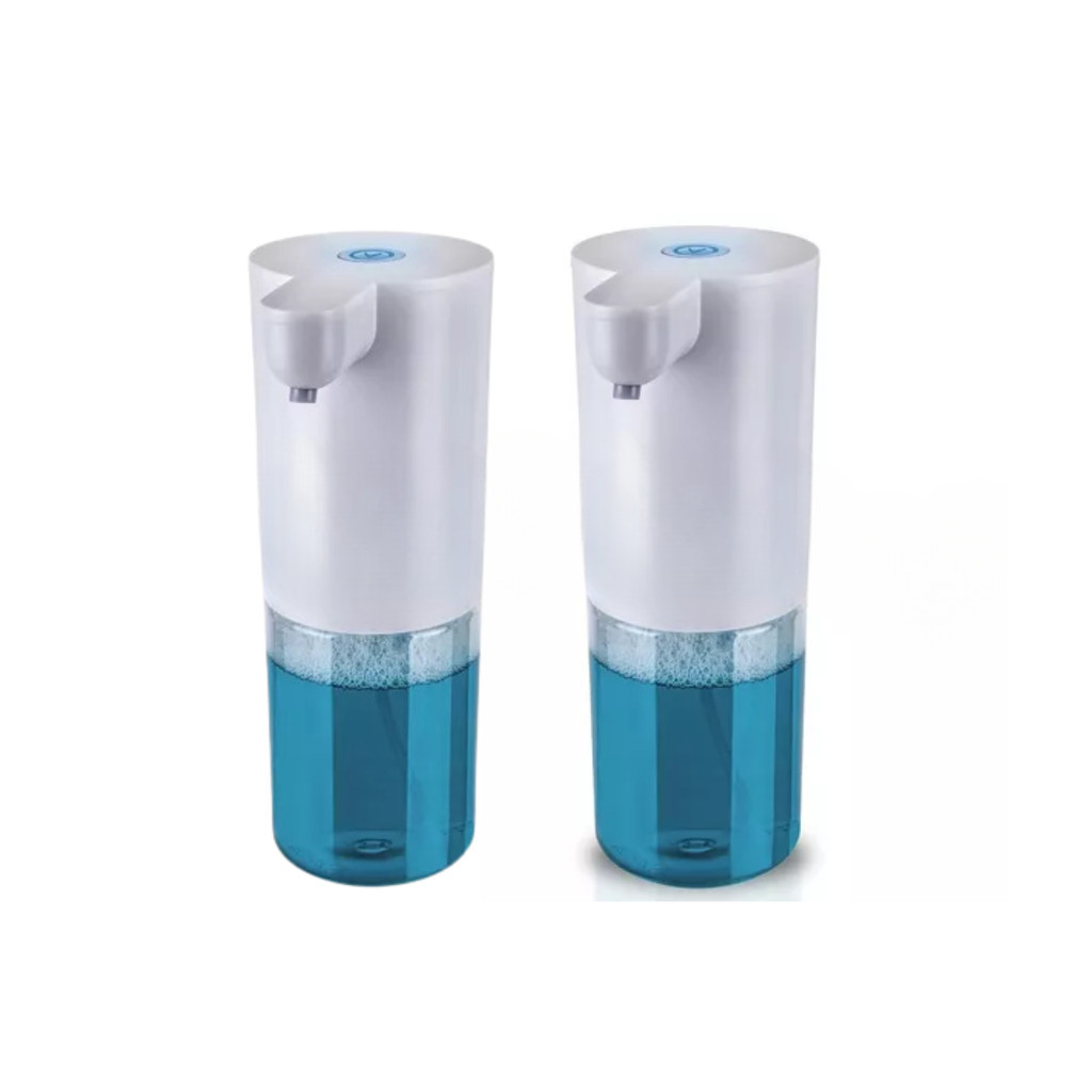 Kit 2 Dispensers Elétrico Econômico Para Sabonete Líquido Sensor Automático 350ml Euro Eletro