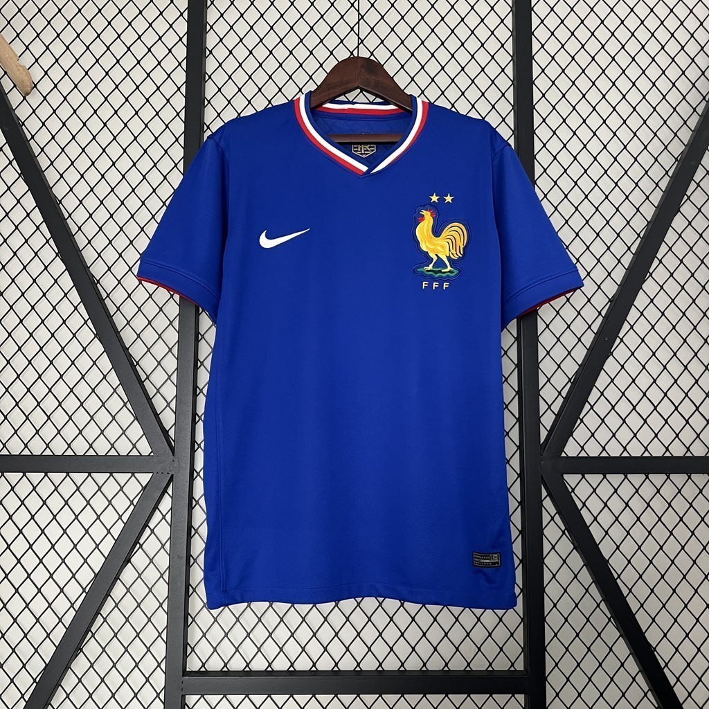 24/25 Futebol masculino de Nova Jersey França Casa S-4XL 1:1 Tailândia Qualidade 2024 2025