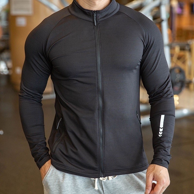 Jaqueta Masculina de Alto Desempenho Térmico para Exercícios Intensos