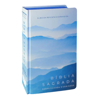 Bíblia Sagrada Paisagem | ARC | Letra Grande | Capa Dura | Harpa Avivada e Corinhos
