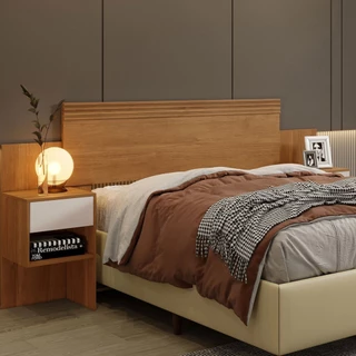 Cabeceira Extensível Verona com 2 Gavetas