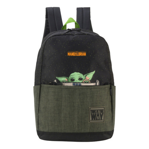 Mochila Escolar Star Wars Baby Yoda The Mandalorian | Shopee Brasil