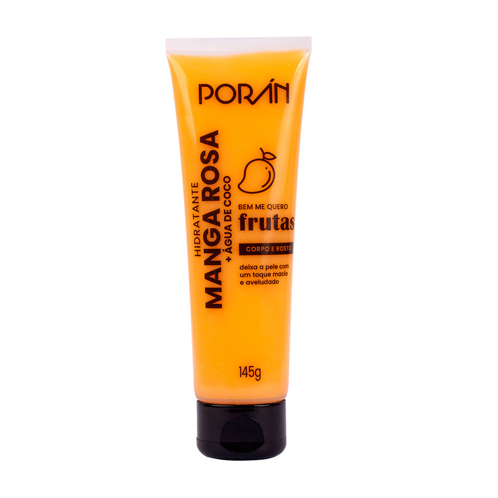 Hidratante Manga Rosa Corpo e Rosto 145g Poran | Shopee Brasil