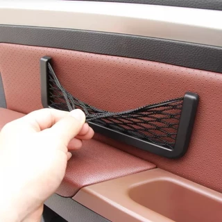 2 Suporte Redinha Rede Carro Universal Porta Treco Celular Carteira 15X8cm em Oferta na Shopee