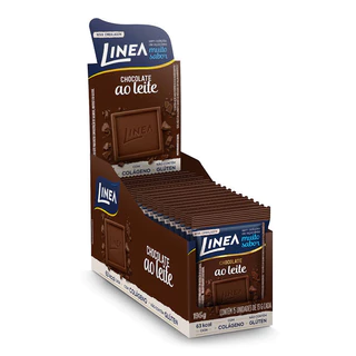 Linea Mini Chocolate Ao Leite Zero Açúcar- 13gr x 15Un