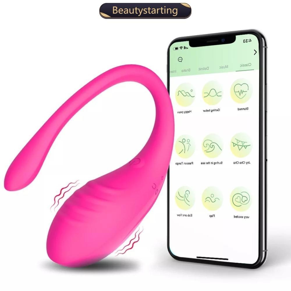 BEAUTYSTARTING Controle De Vibrador Bluetooth No Telefone Celular Loja De  Sexo Silencioso T7Y6 | Shopee Brasil