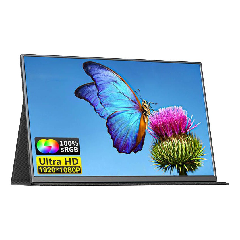 Monitor Portátil Ultra Sllin Viagens Trabalho Tipe-c Hdmi